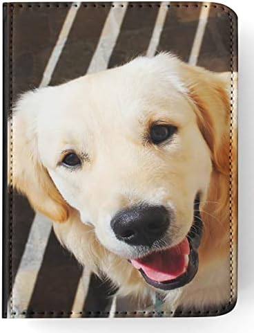 Golden Retriever Dog 12 Flip Tablet Husa pentru Apple iPad Air / iPad Air