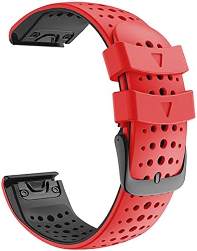 HOUCY 26 22mm Quick Release Watchband curea pentru Garmin Fenix 7 7X 6 6x Fenix 5 5x 3 3 ore 935 ceas silicon EasyFit curea pentru încheietura mâinii