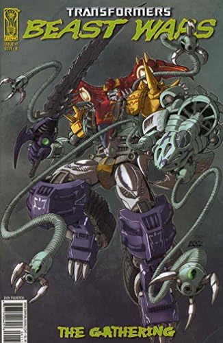 Transformers, Beast Wars: The Gathering 1a VF; carte de benzi desenate IDW