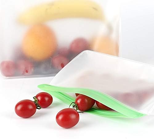 Eodudo-acasă îmbunătățire alimentare silicon sac reutilizabile vid sigilate congelator sac alunecare închidere Snacks-uri /