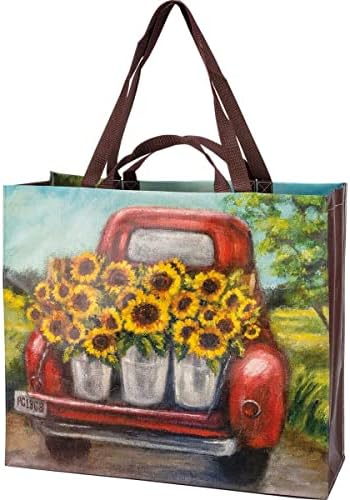 Primitive de Kathy Sunflower Truck Bag, multicolor