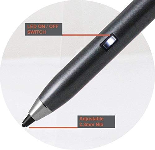 PEN -ul stylus digital de tip broonel argintiu - compatibil cu iball slide octa A41 7 tabletă