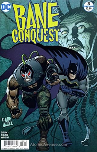 Bane Conquest # 3 VF / NM; DC carte de benzi desenate