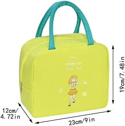 1buc depozitare prânz Bento Box Bag alimente izolate termic de lucru portabil Travel Bag Pranz Bag Toddler Pranz Bag cu containere