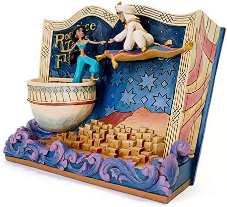 Tradiții Enesco Disney de Jim Shore Storybook Figurină Aladdin, 5,7 inch, multicolor