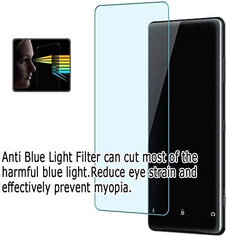 Puccy 2 Pack Anti Blue Light Screen Protector Protector Film, compatibil cu iodata gigacrysta LCD-GC271HXB 27 Monitor de afișare