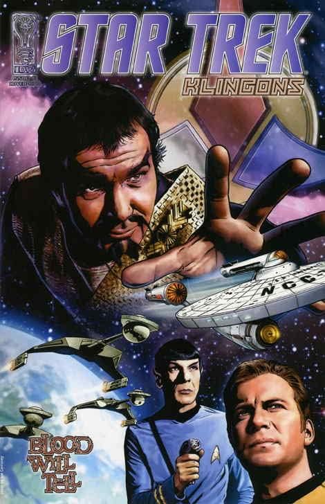 Star Trek: Klingonienii: sângele va spune #1C VF / NM ; carte de benzi desenate IDW / ri o variantă