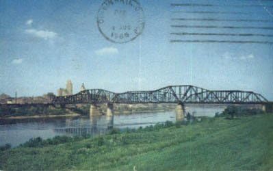 Cincinnati, Ohio Carte Poștală
