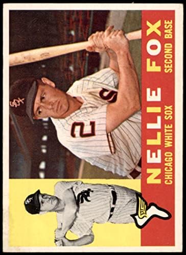 1960 Topps # 100 Nellie Fox Chicago White Sox Ex/MT+ White Sox