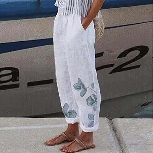 Xiexiebuy Fashion Floral Femei Pantaloni cu buzunar