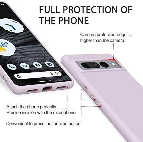 Husă de telefon din silicon compatibilă cu Google Pixel 7 Pro, husă de protecție moale pentru telefon inteligent pentru femei