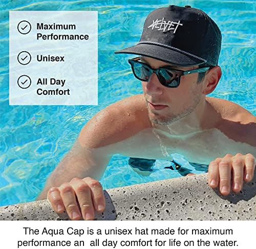 Pălărie de performanță sportivă impermeabilă, capac de baseball Snapback, rezistent la apă pentru zi de zi, golf, o dimensiune se potrivește tuturor unisexului