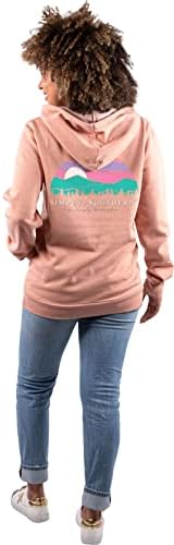 Livin Brave & Free Sunset Fleece Simply Southern Hoodie