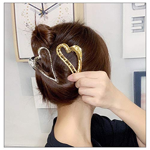 Opwele Retro Metal Clip geometric Flori goale de prindere accesorii de păr pentru păr mare pentru fete fete pentru femei