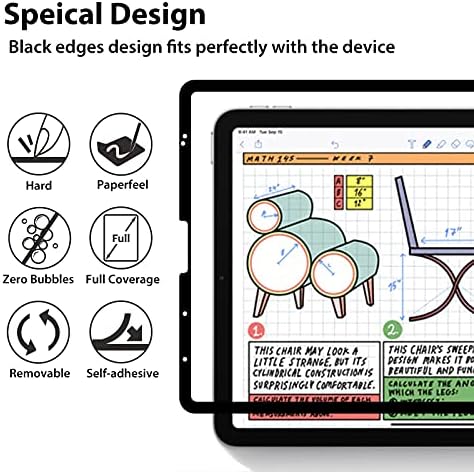 Protector de ecran Bersem Paperfeel [PaperFeel Pro] Compatibil cu iPad Air 5th Generation / iPad Pro 11 inch / iPad Air a 4-a