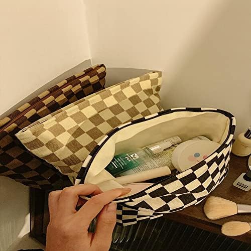 Genți cosmetice pentru femei geantă de machiaj poșetă de mare capacitate articole de toaletă de călătorie pungă de depozitare cu fermoar machiaj perii organizator pentru Fete Cadouri