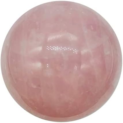 SHUOJIAO 1.9-2.1 În naturale roz de cristal roz de cuarț mingea energie Piatra vindecare Piatra Home Decor cristal cadou suvenir