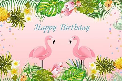 10x6.5ft roz flamingo fundal de naștere
