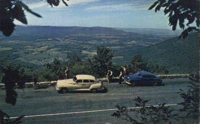 Skyline Drive, Virginia Postcard