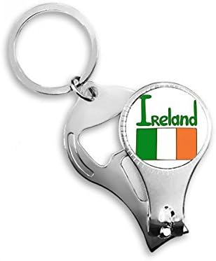 Irlanda National Flag Model Green Pattern Green Clipper Lanț de cheie