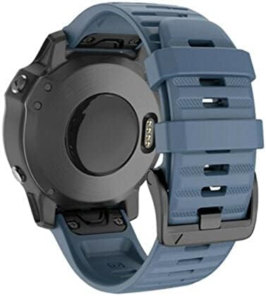 Dzhtus 26 20 22mm Silicon Quick Release Watchband curea pentru Garmin Fenix 7x 6x ceas EasyFit curea de bandă pentru încheietura