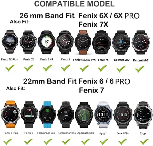 SNKB pentru Garmin Fenix ​​7 7x 6x 5x Watchband Watchband 22 26mm Brățară pentru Fenix ​​6 Pro 5 Plus cu cataramă Silicon Silicon