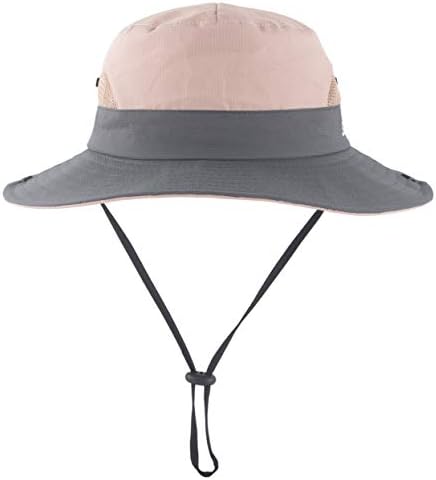 Hgge Copii Fete soare pălărie UV protecție largă refuz plaja Cap cu coada de cal gaura