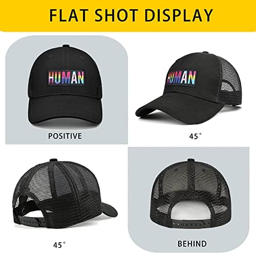 Mândrie pălărie pentru bărbați Femei Rainbow Snapbacks Pălării lesbiene LGBTQ amuzant mingea Cap