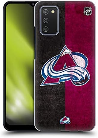 Head Case Designs licențiat oficial NHL jumătate în dificultate Colorado Avalanche Hard Back Case compatibil cu Galaxy A02s / M02s