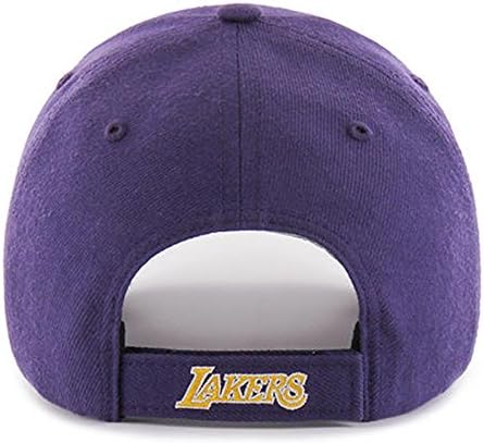 '47 NBA Los Angeles Lakers curățați pălăria reglabilă, neagră, O mărime