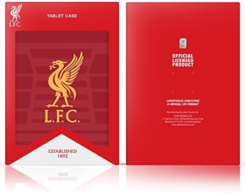 Head Case Designs Liverpool Liverpool Football Club Home 2022/23 Kit din piele din piele Copertă CASE CASE CASE COMPATIBIL cu Apple iPad Pro 12.9 2020/2021/2022