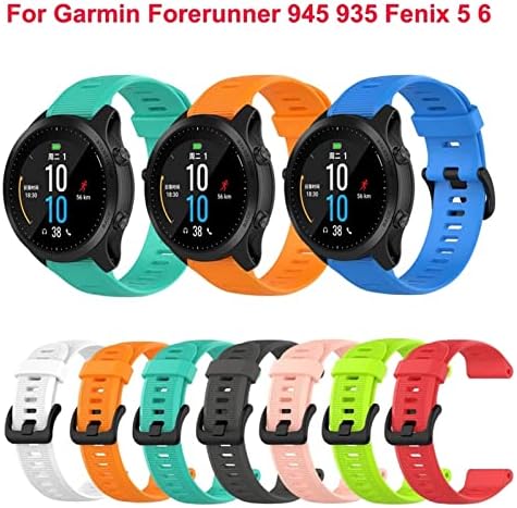 Wtukmo Silicon Watchband curele pentru Garmin Fenix 5 5 Plus 6 6Pro 22mm brățară Forerunner 935 945 S60 S62 SmartWatch Mansete