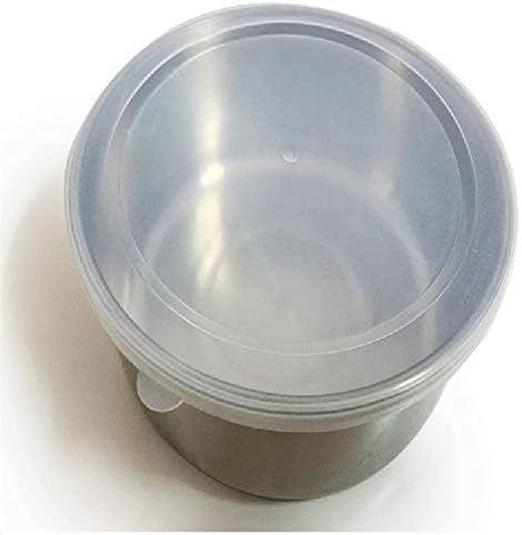 Sootop 5Pack Containere de depozitare a alimentelor din oțel inoxidabil Boluri reutilizabile cu capace etanșe pentru Bucătărie