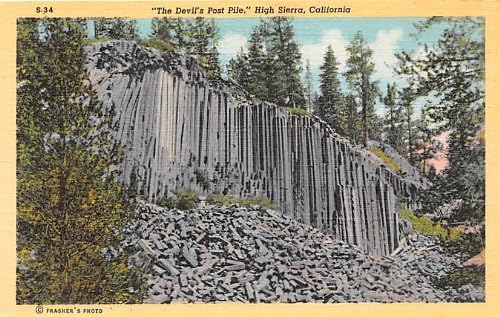 High Sierra, California Postcard