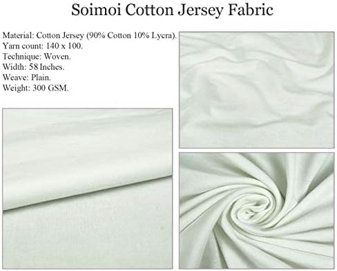Soimoi bumbac Jersey Fabric copac & amp; Kangaroo Animal Print Fabric de curte 58 Inch Wide