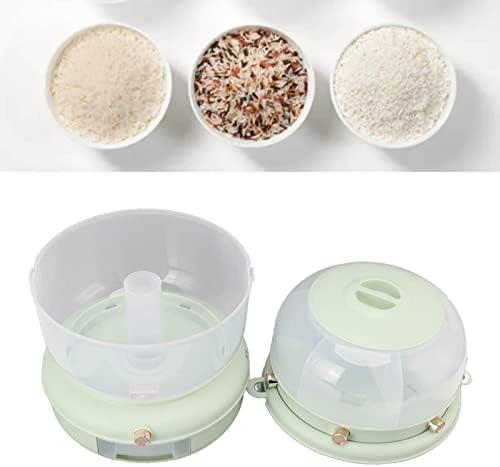 Dispenser de cereale Haofy, organizator de depozitare a cerealelor performanță stabilă capac detașabil design Transparent rotație