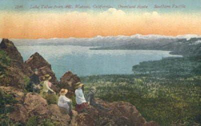 Mt. Watson, carte poștală din California
