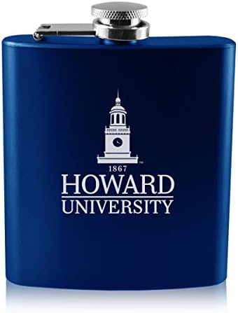 LXG, Inc. Universitatea Howard -6 oz. Culoare Balon Din Oțel Inoxidabil-Albastru