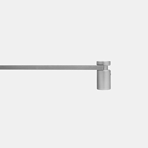 Cgsignlab | „Pentru închiriere -Diagonal Modern” Semn de aluminiu periat premium | 36 x24