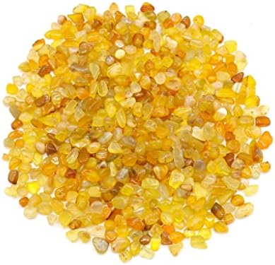 Cristale galbene de agate și pietre de vindecare, 2 lb. Pietrele căzute, cristale naturale pentru fabricarea bijuteriilor,