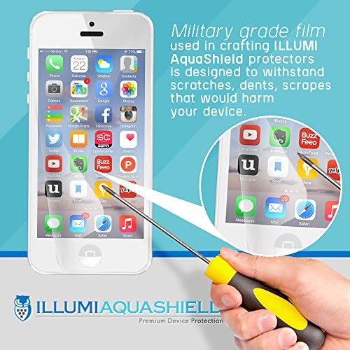 Protectorul ecranului Illumi Aquashield Compatibil cu Huawei MediaPad M5 Lite No-Bubble High Definiție Clear Flexibil Film