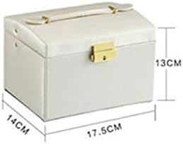 DANN Geantă de mână Acasă convenabil cutie de depozitare pandantiv inel cutie cercei bijuterii depozitare Multi-strat cu blocare