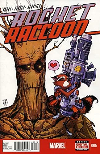 Rachetă Raton 5 VF; Marvel carte de benzi desenate / Skottie Young