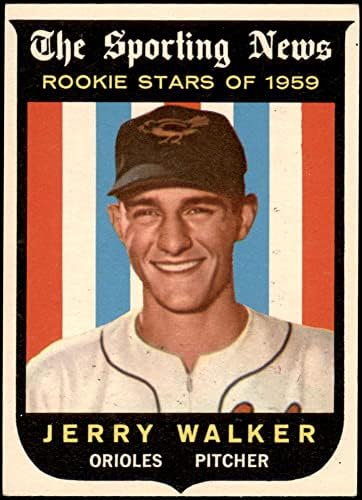1959 Topps 144 Jerry Walker Baltimore Orioles Ex/Mt Orioles