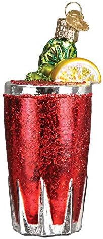 Lumea veche Crăciun Bloody Mary bea ornament de sticlă
