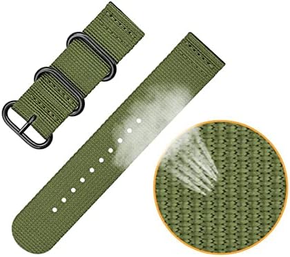 Lmmddp Nylon Sports Watch Cutre 22mm pentru Brățară inteligentă Brățară cu brățări cu curea texturată din nylon
