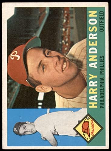 1960 Topps 285 Harry Anderson Philadelphia Phillies Ex Phillies