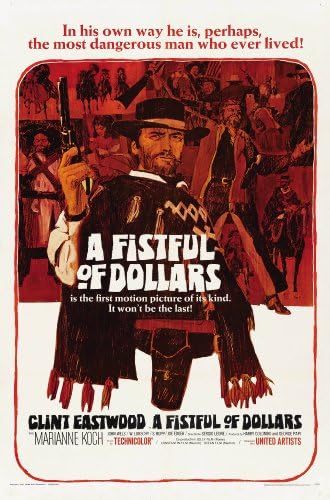 The Gore Store A Fistful of Dollars Film Poster