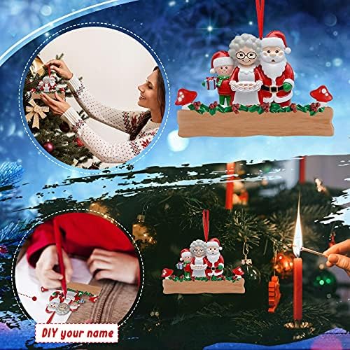 Set de decorațiuni de Crăciun Xiloccer decorațiuni de Crăciun DIY Decorațiuni de Crăciun 2021 Cadouri creative Familie personalizate