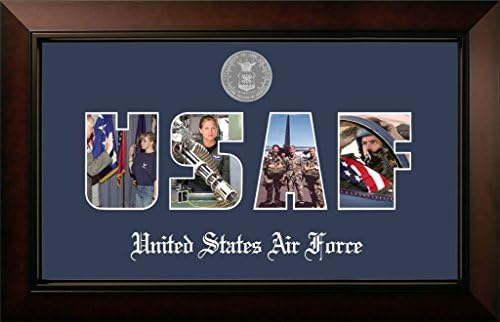 Imagini din campus AFSSLG002S Collage Air Force Photo Foad Legacy cu medalion de argint